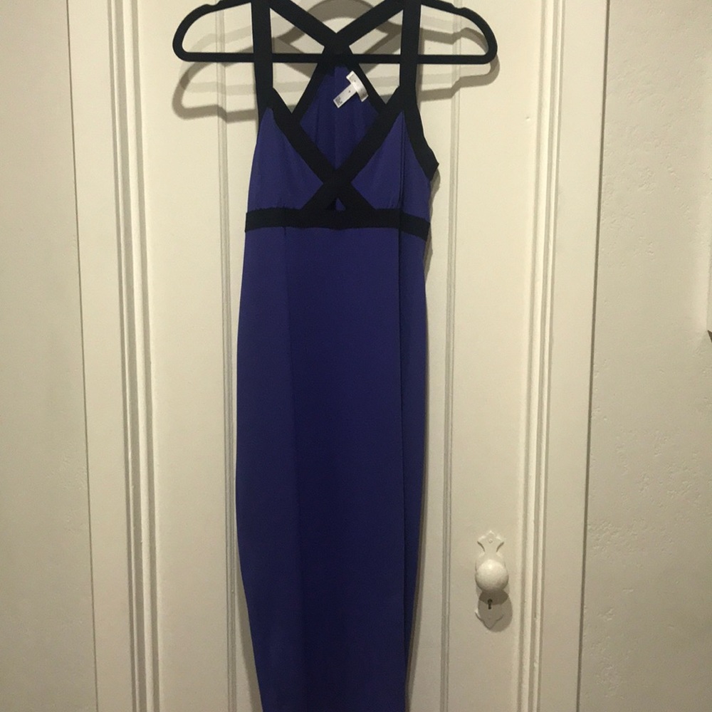 NWOT Leith midi bodycon dress